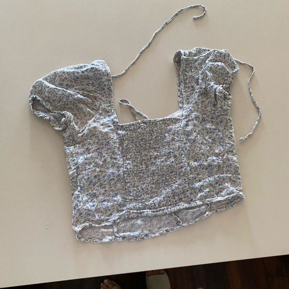 Floral crop top - Picture 4 of 9